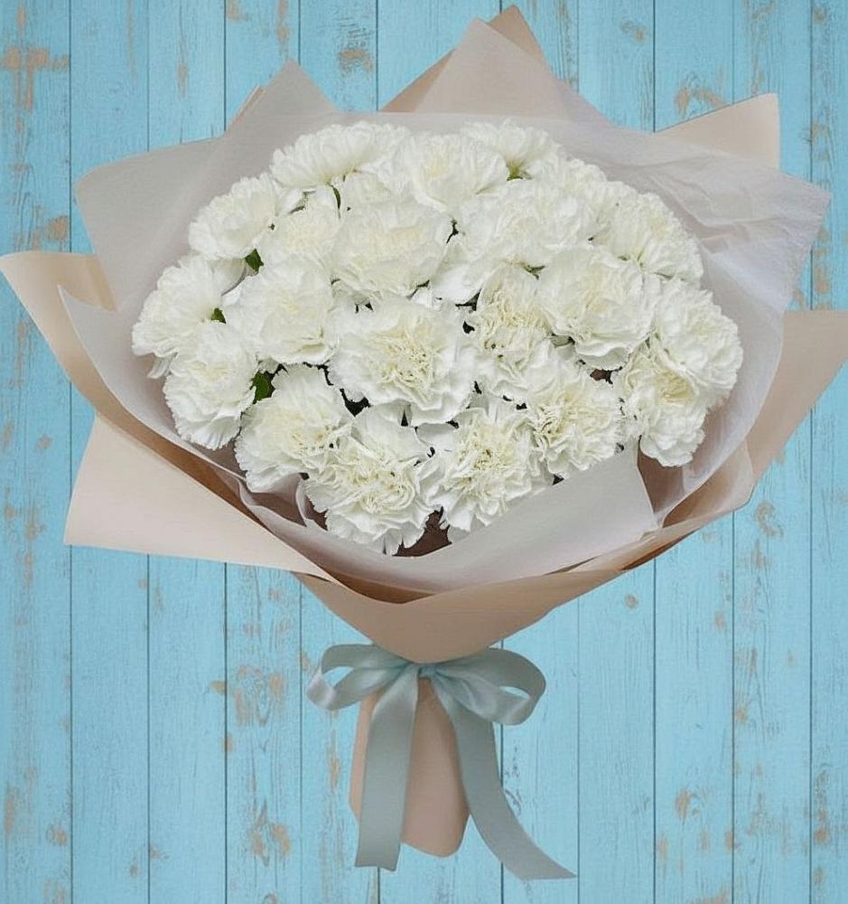 Букет цветов из: Гвоздики в Ашукино