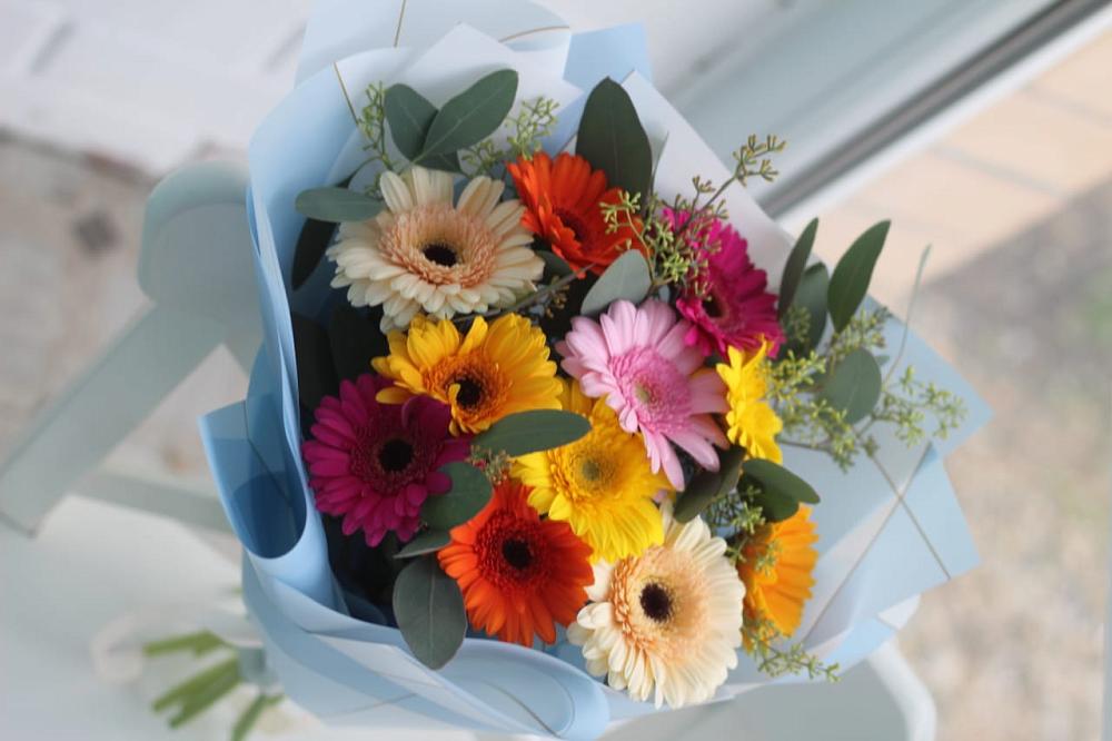 Букет цветов из: Герберы в Ашукино