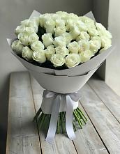 Букет 35 Белых роз в Ашукино
