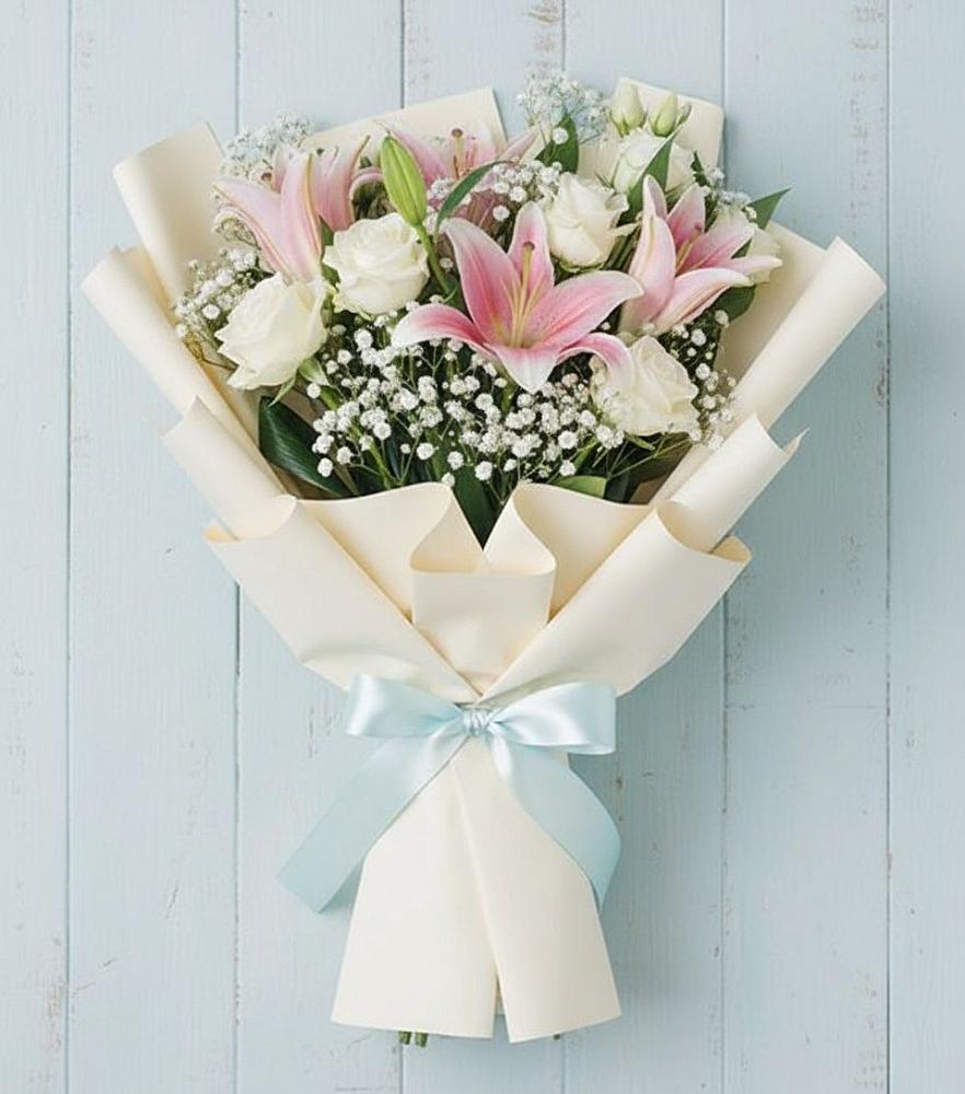 Букет цветов из: Лилии в Ашукино