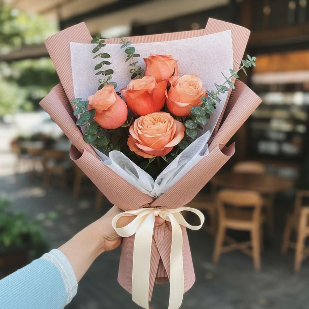 Букет цветов из: Розы в Ашукино