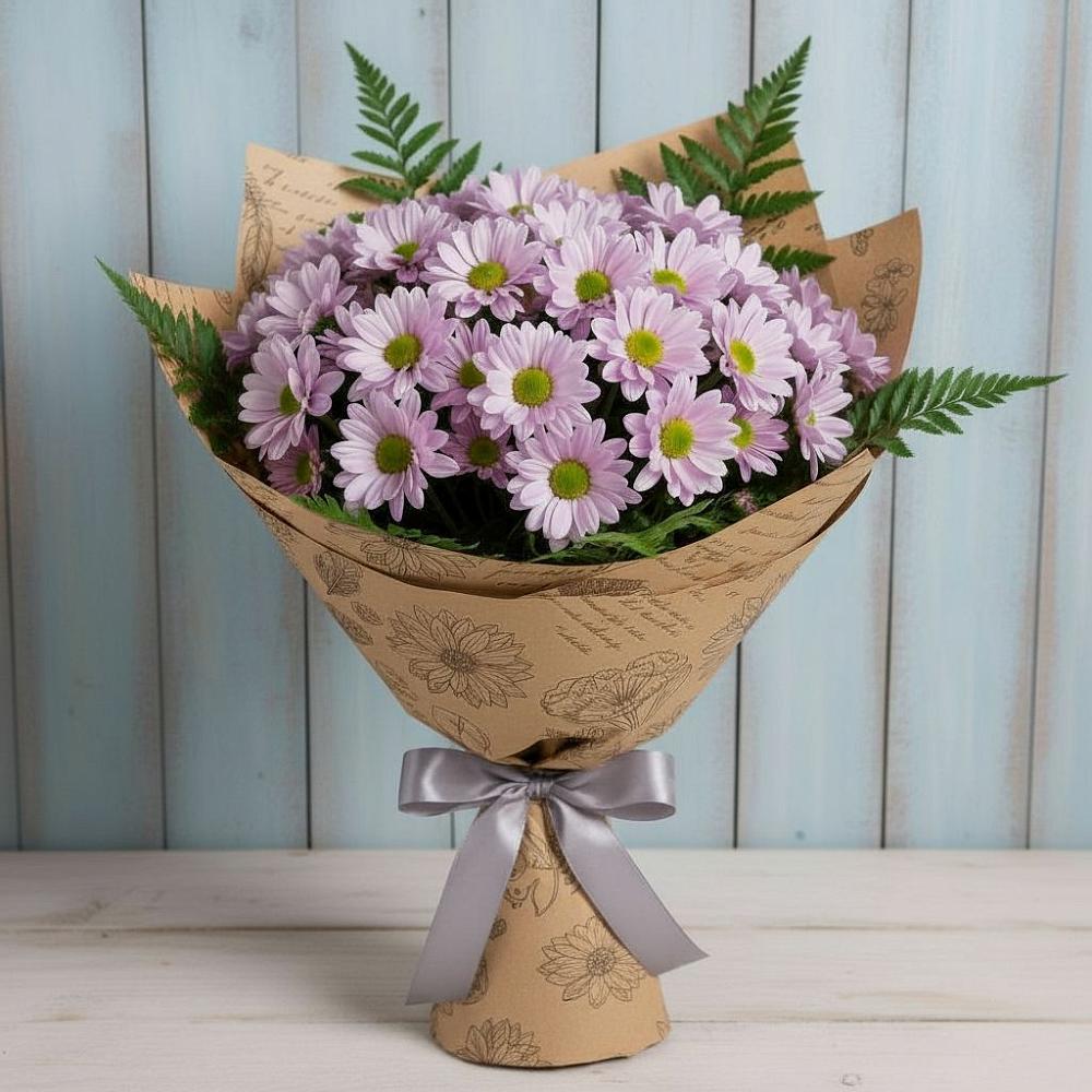 Букет цветов из: Хризантемы в Ашукино