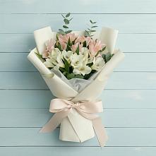 Букет цветов из:  Альстромерии в Ашукино