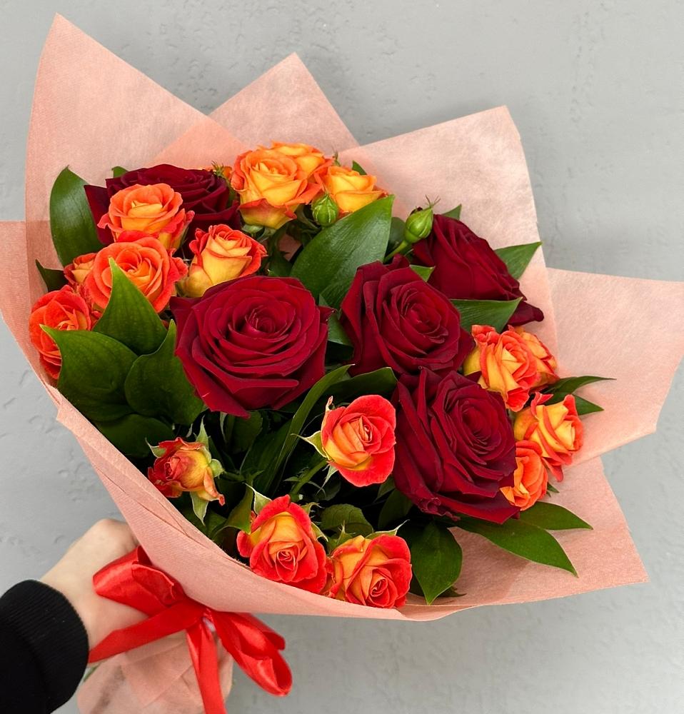 Букет Любовь и восторг в Ашукино