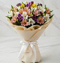 Букет цветов из:  Альстромерии в Ашукино