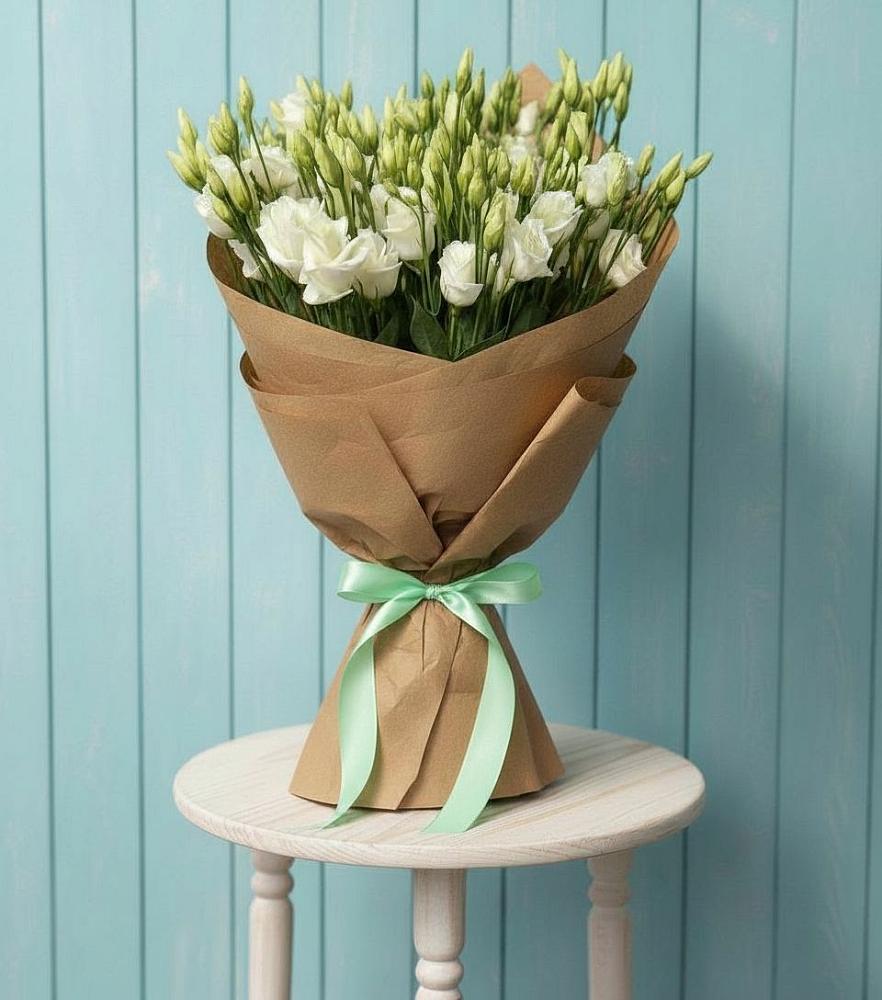 Букет цветов из: Лизиантусы в Ашукино