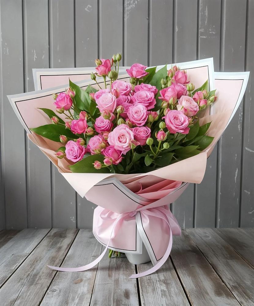 Букет Розовый кустик в Ашукино