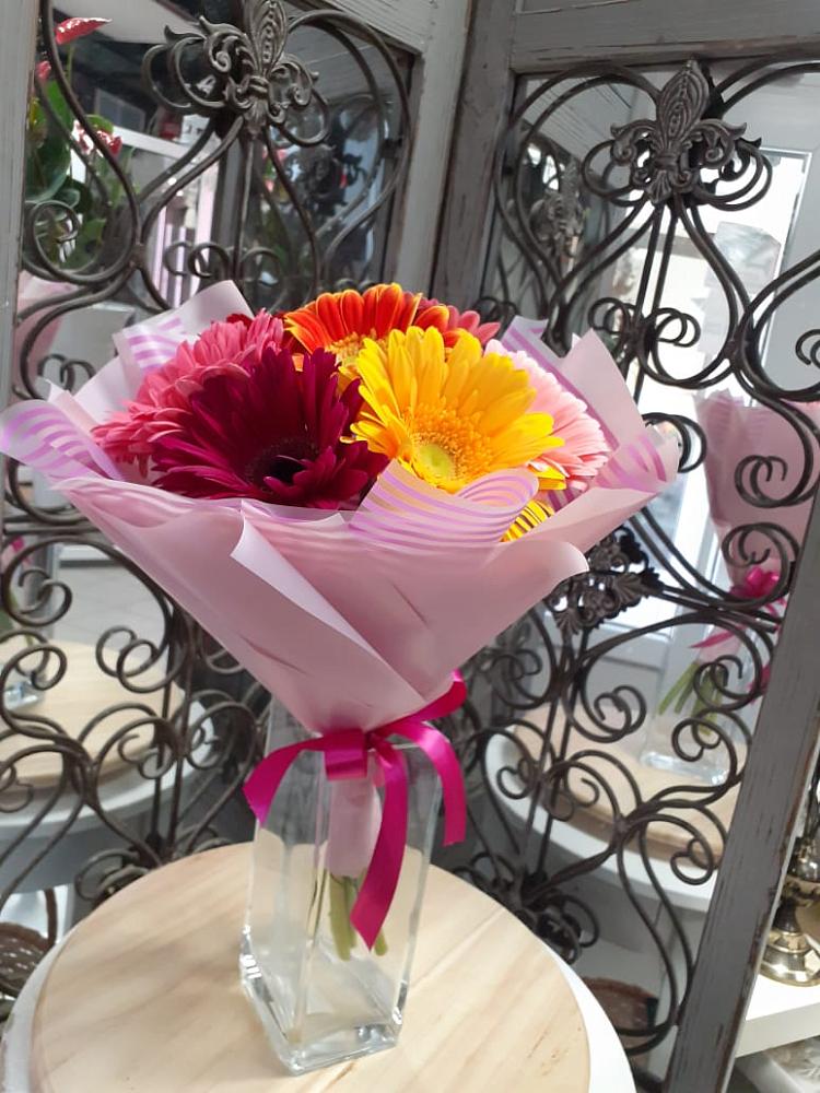 Букет цветов из: Герберы в Ашукино