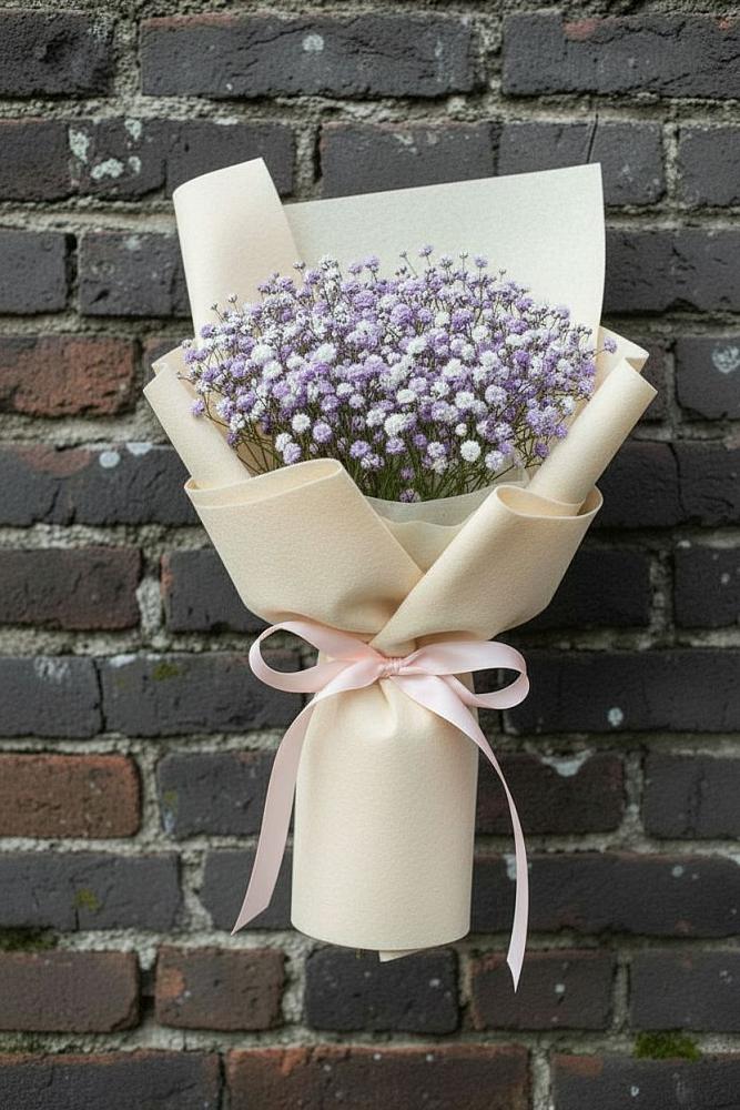 Букет цветов из: Гипсофила в Ашукино