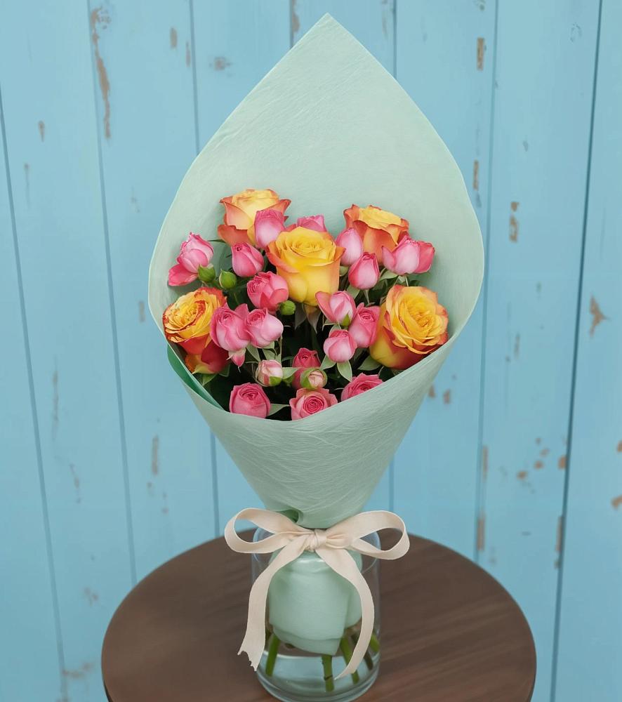 Букет цветов из: Розы в Ашукино