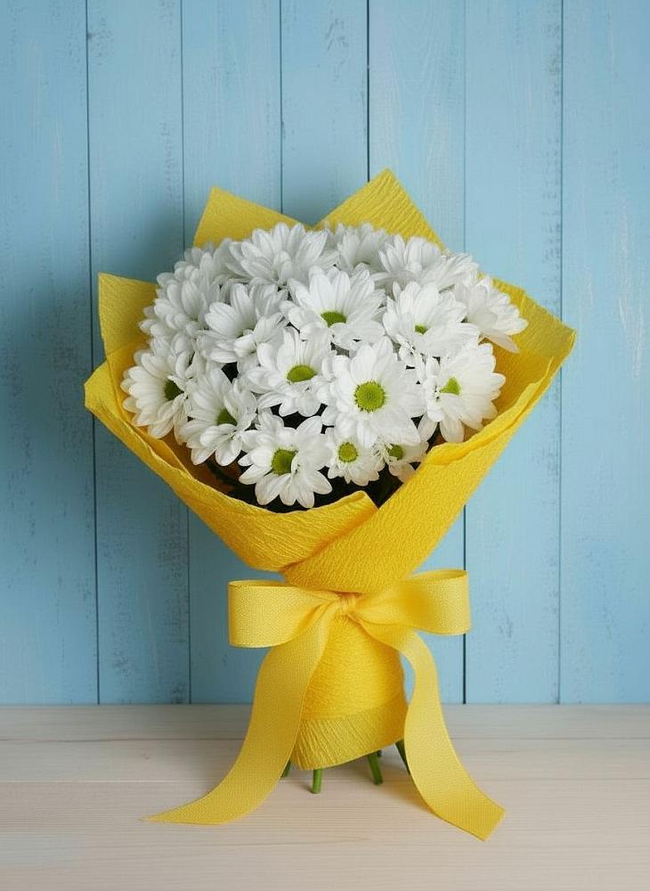 Букет цветов из: Хризантемы в Ашукино