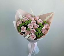 Букет цветов из:  Розы и Хризантемы в Ашукино
