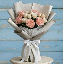 Букет цветов из:  Розы #REPLACE_PRED# Ашукино