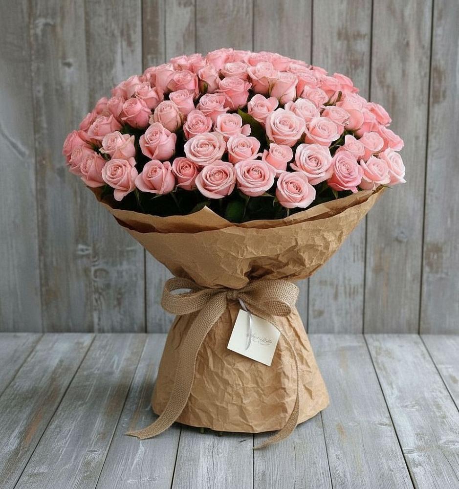 Букет 151 Роза Роуз в Ашукино