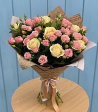 Букет цветов из:  Розы в Ашукино