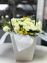 Цветочная композиция из Розы  в Ашукино