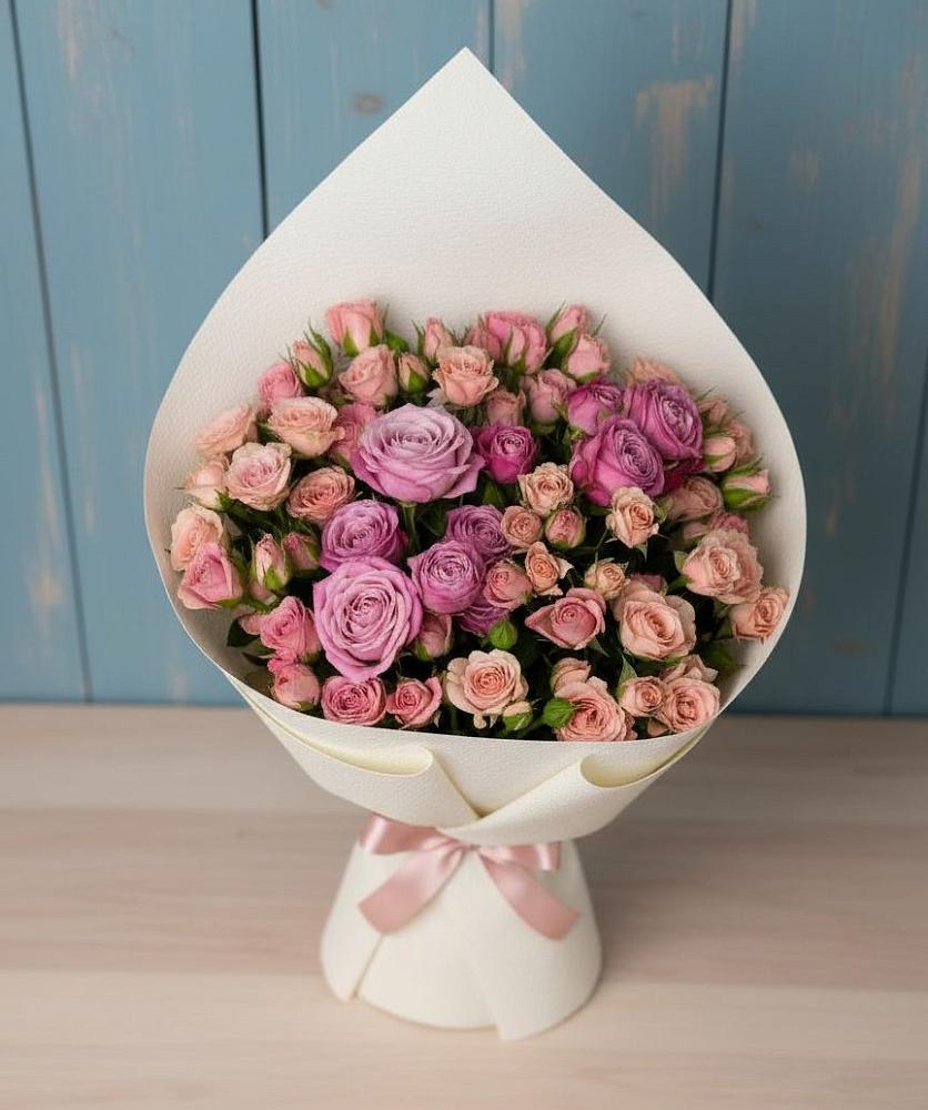 Букет цветов из: Розы в Ашукино