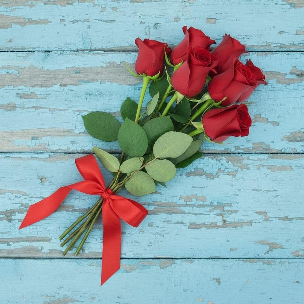 Букет Красные розы в Ашукино