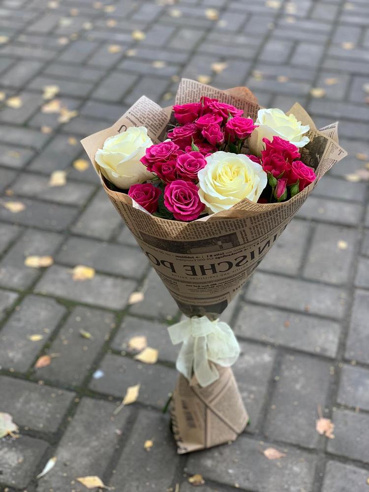 Букет цветов из: Розы в Ашукино