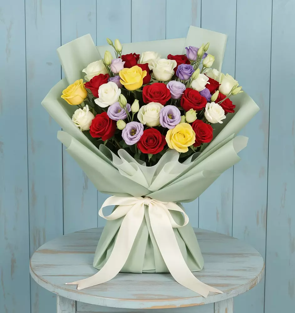 Букет цветов из: Розы в Ашукино