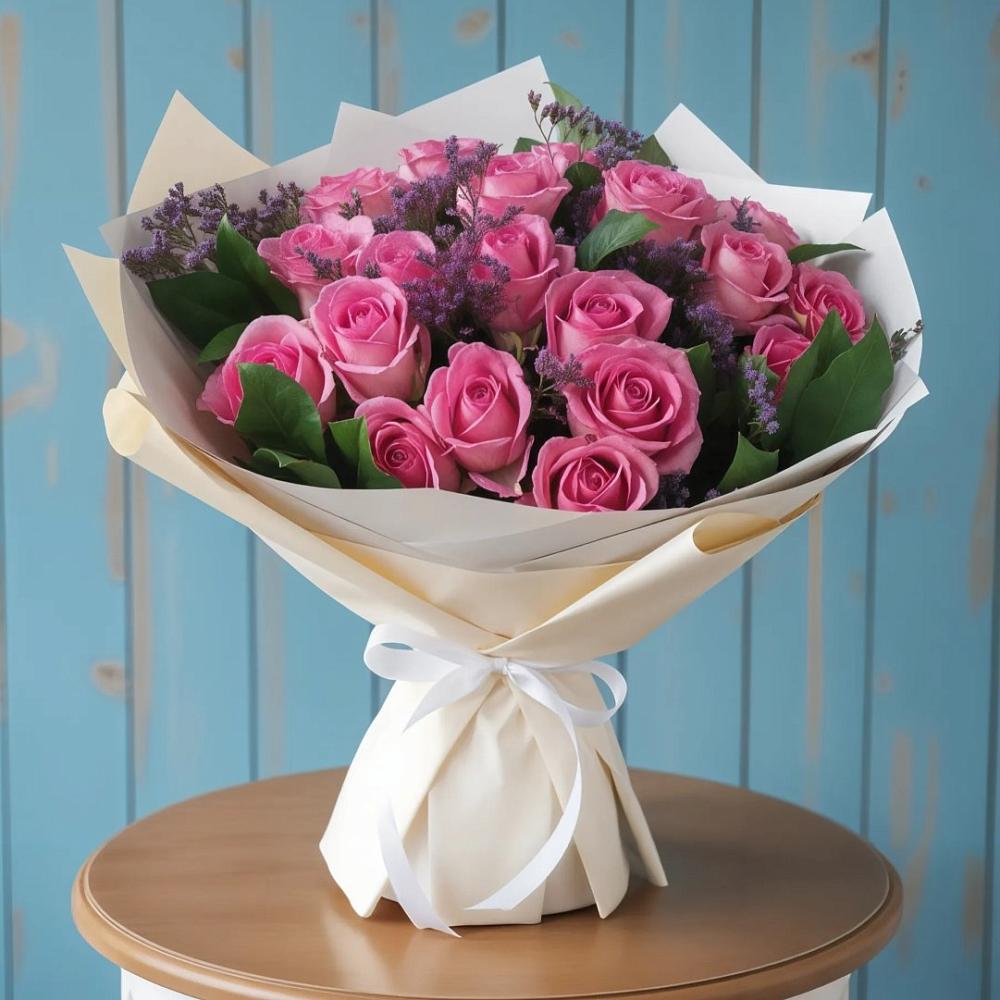 Букет цветов из: Розы в Ашукино