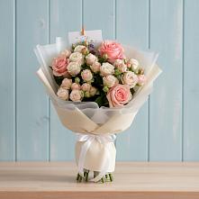 Букет цветов из:  Розы в Ашукино