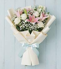 Букет цветов из:  Лилии в Ашукино