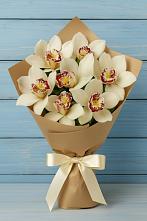 Букет цветов из:  Орхидеи и Розы в Ашукино